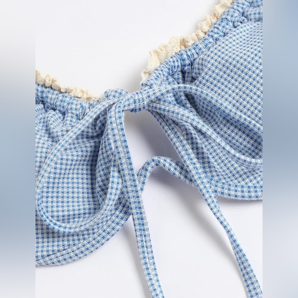 Gingham Bikini Set - Picture 4 of 7